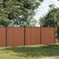 vidaXL Panneau de clôture marron 1218x186 cm WPC