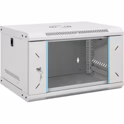 Ce coffret de réseau 6U est conçu pour vous aider à garder vos accessoires réseau en ordre. Structure solide : cette armoire ...