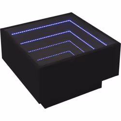 Cette table basse unique dotée d'un miroir à LED infini est adaptée à différents endroits. C'est une table indispensable dans ...
