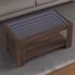 vidaXL Table basse avec LED chêne marron 93x53x45 cm bois d'ingénierie