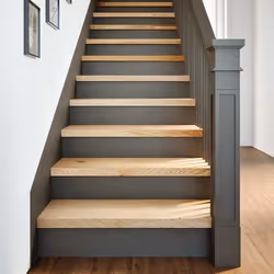 vidaXL Marches descalier 16 pcs non traité bois de chêne massif 3282929