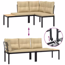 VidaXL 3283643 ensemble de meubles de jardin - Vue supplémentaire 5