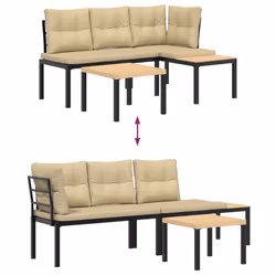 VidaXL 3283647 ensemble de meubles de jardin - Vue supplémentaire 5
