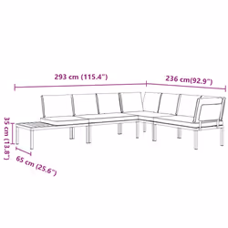 VidaXL 3283682 ensemble de meubles de jardin - Vue supplémentaire 8