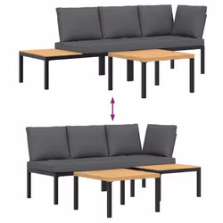 VidaXL 3283683 ensemble de meubles de jardin - Vue supplémentaire 6