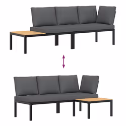 VidaXL 3283684 ensemble de meubles de jardin - Vue supplémentaire 5