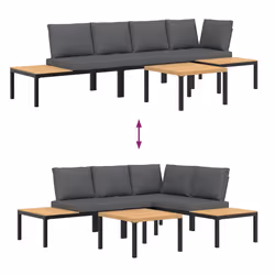 VidaXL 3283706 ensemble de meubles de jardin - Vue supplémentaire 6