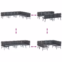 VidaXL 3283712 ensemble de meubles de jardin - Vue supplémentaire 5