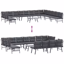 VidaXL 3283736 ensemble de meubles de jardin - Vue supplémentaire 8