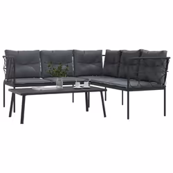 VidaXL 3283747 ensemble de meubles de jardin - Vue supplémentaire 4