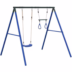 Transformez votre jardin en aire de jeux pour vos enfants avec cet ensemble de balançoire d'extérieur ! Centre d'activités am ...