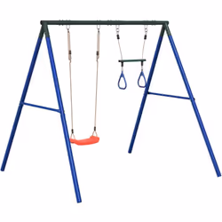 Transformez votre jardin en aire de jeux pour vos enfants avec cet ensemble de balançoire d'extérieur ! Centre d'activités am ...