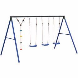 Transformez votre jardin en aire de jeux pour vos enfants avec cet ensemble de balançoire d'extérieur ! Centre d’activités am ...