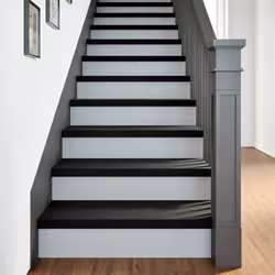 vidaXL Marches d'escalier 2 pcs marron foncé 70x25x2 cm chêne massif