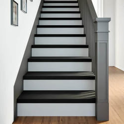 Vidaxl - Marches D'Escalier 2 Pcs Marron Foncé 80x25x2 Cm Chêne Massif