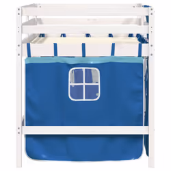 VidaXL 3283830 Lit pour enfant Bleu Polyester - Vue supplémentaire 5