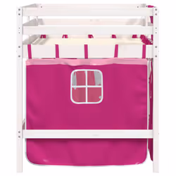 VidaXL 3283831 Lit pour enfant Rose Polyester - Vue supplémentaire 5