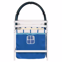 VidaXL 3283857 Lit pour enfant Bleu Polyester - Vue supplémentaire 5