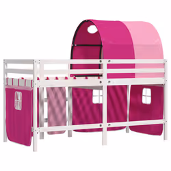 VidaXL 3283858 Lit pour enfant Rose Polyester - Vue supplémentaire 6