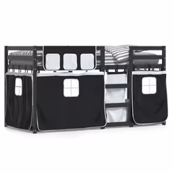 VidaXL 3283868, Bois, Noir, 955 mm, 2055 mm, 1120 mm, 1 pièce(s)