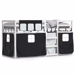 VidaXL 3283895, Bois, Noir, 955 mm, 2055 mm, 1120 mm, 1 pièce(s)