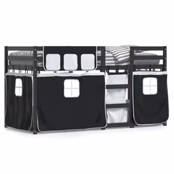 VidaXL 3283934, Bois, Noir, 955 mm, 2055 mm, 1120 mm, 1 pièce(s)