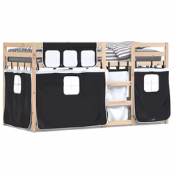 VidaXL 3283937, Bois, Noir, 955 mm, 1955 mm, 1120 mm, 1 pièce(s)