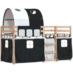 Lit Superposé Sans Matelas 90x200 Cm Bois De Pin Massif Vidaxl