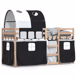 VidaXL 3284027, Bois, Noir, 955 mm, 1955 mm, 1120 mm, 1 pièce(s)