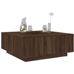 Vidaxl - Table basse chêne marron 100x100x40 cm bois d'ingénierie