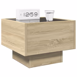 VidaXL 3284065 Table de nuit et table de chevet Chêne - Vue supplémentaire 5