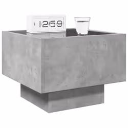 VidaXL 3284066 Table de nuit et table de chevet Couleur du béton - Vue supplémentaire 5