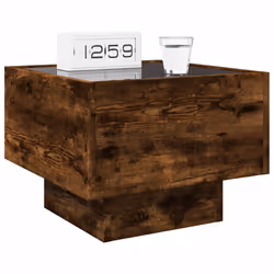 VidaXL 3284067 Table de nuit et table de chevet Chêne - Vue supplémentaire 5