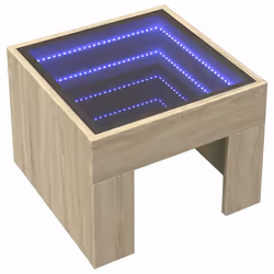 VidaXL 3284072 Table de nuit et table de chevet Chêne