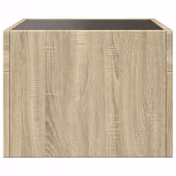 VidaXL 3284072 Table de nuit et table de chevet Chêne - Vue supplémentaire 5