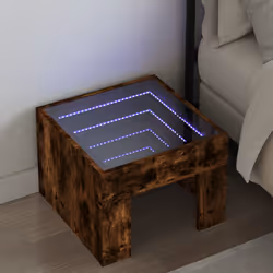 VidaXL 3284074 Table de nuit et table de chevet Chêne