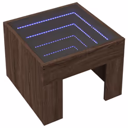 VidaXL 3284076 Table de nuit et table de chevet Chêne