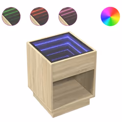 VidaXL 3284079, Chêne, Verre, Bois, 40 kg, 400 mm, 400 mm, 500 mm