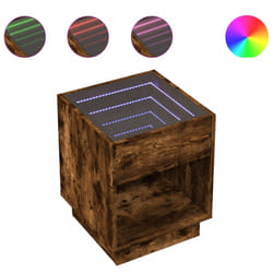 VidaXL 3284081 Table de nuit et table de chevet Chêne