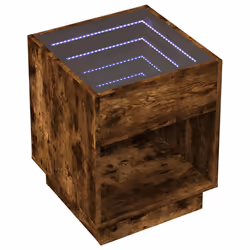 VidaXL 3284081 Table de nuit et table de chevet Chêne