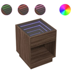 VidaXL 3284083 Table de nuit et table de chevet Chêne
