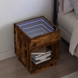 VidaXL 3284083 Table de nuit et table de chevet Chêne
