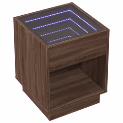 VidaXL 3284083 Table de nuit et table de chevet Chêne