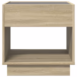 VidaXL 3284086 Table de nuit et table de chevet Chêne - Vue supplémentaire 6