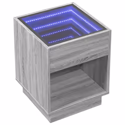 VidaXL 3284089 Table de nuit et table de chevet Chêne