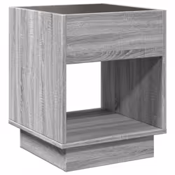VidaXL 3284089 Table de nuit et table de chevet Chêne - Vue supplémentaire 8
