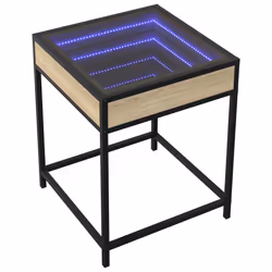 VidaXL 3284092 Table de nuit et table de chevet Chêne