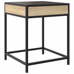 VidaXL 3284092 Table de nuit et table de chevet Chêne - Vue supplémentaire 8