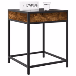 VidaXL 3284093 Table de nuit et table de chevet Chêne - Vue supplémentaire 5