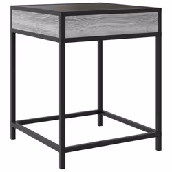 VidaXL 3284094 Table de nuit et table de chevet Chêne - Vue supplémentaire 8